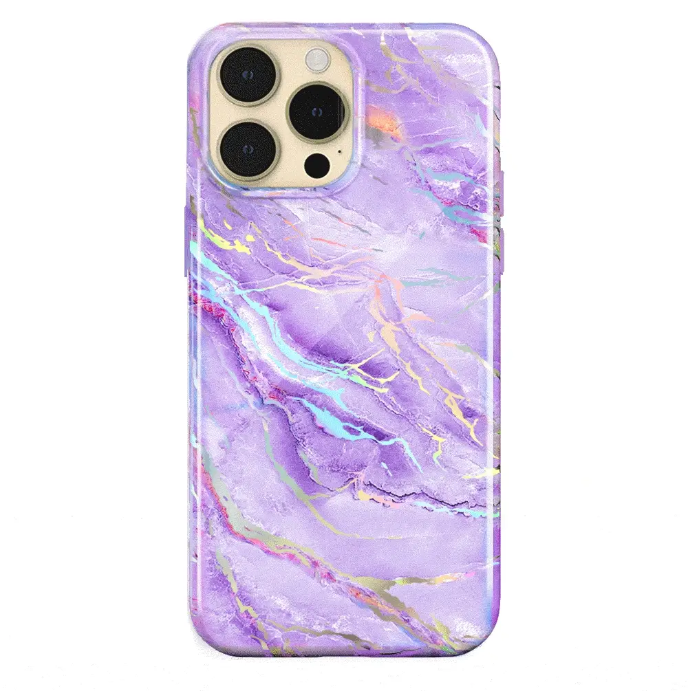 Purple Holo Moonstone iPhone Case - Image 49