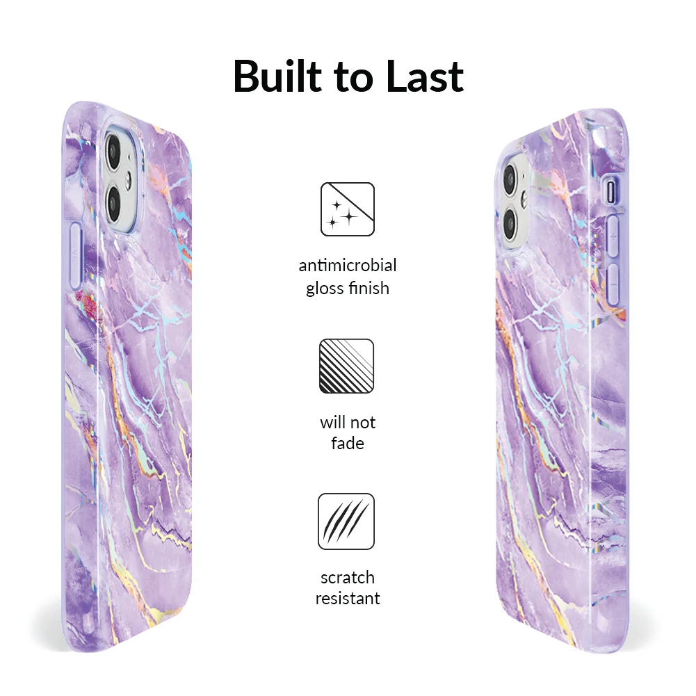 Purple Holo Moonstone iPhone Case - Image 77