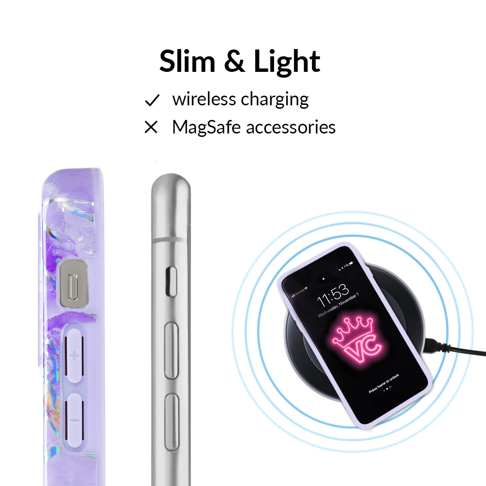 Purple Holo Moonstone iPhone Case - Image 78