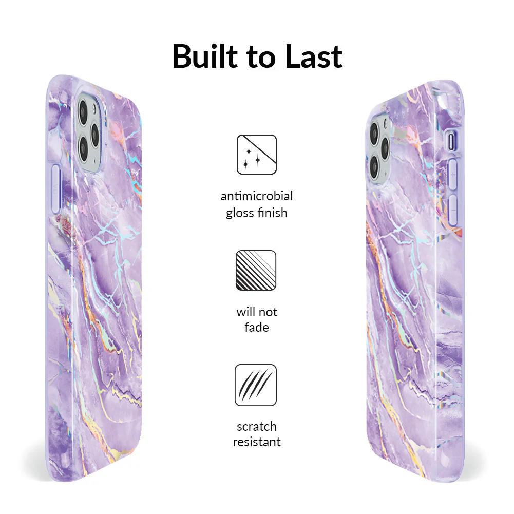 Purple Holo Moonstone iPhone Case - Image 89