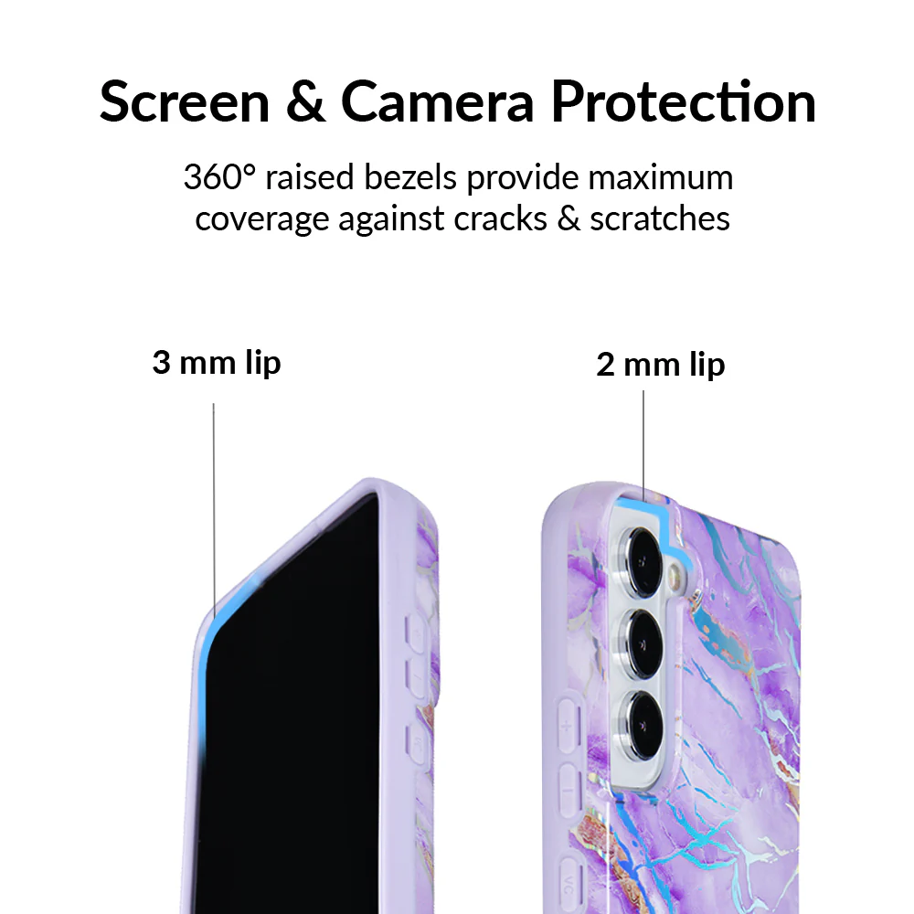 Purple Holo Moonstone Samsung Case - Image 3