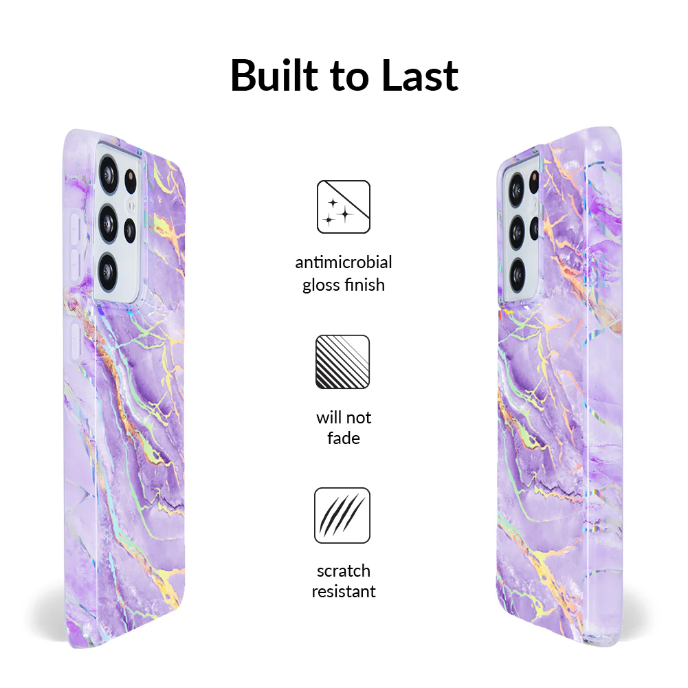 Purple Holo Moonstone Samsung Case - Image 35