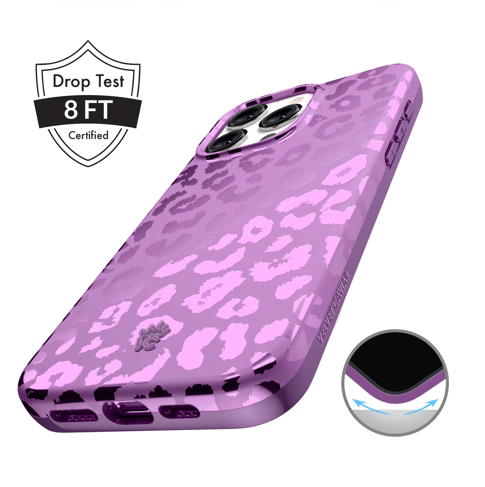 Amethyst Leopard iPhone Case - Image 107