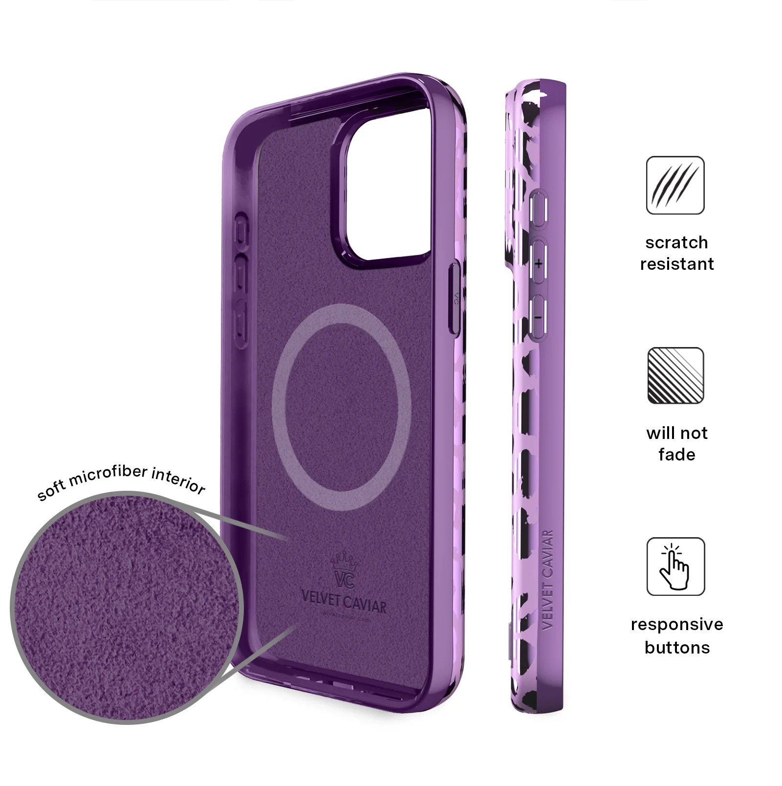 Amethyst Leopard iPhone Case - Image 108