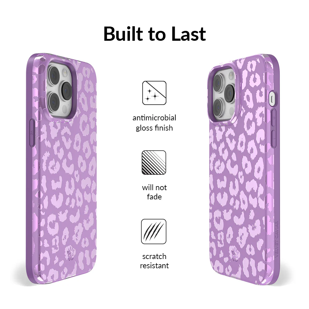 Amethyst Leopard iPhone Case - Image 11
