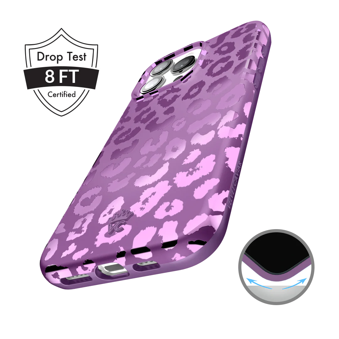 Amethyst Leopard iPhone Case - Image 131