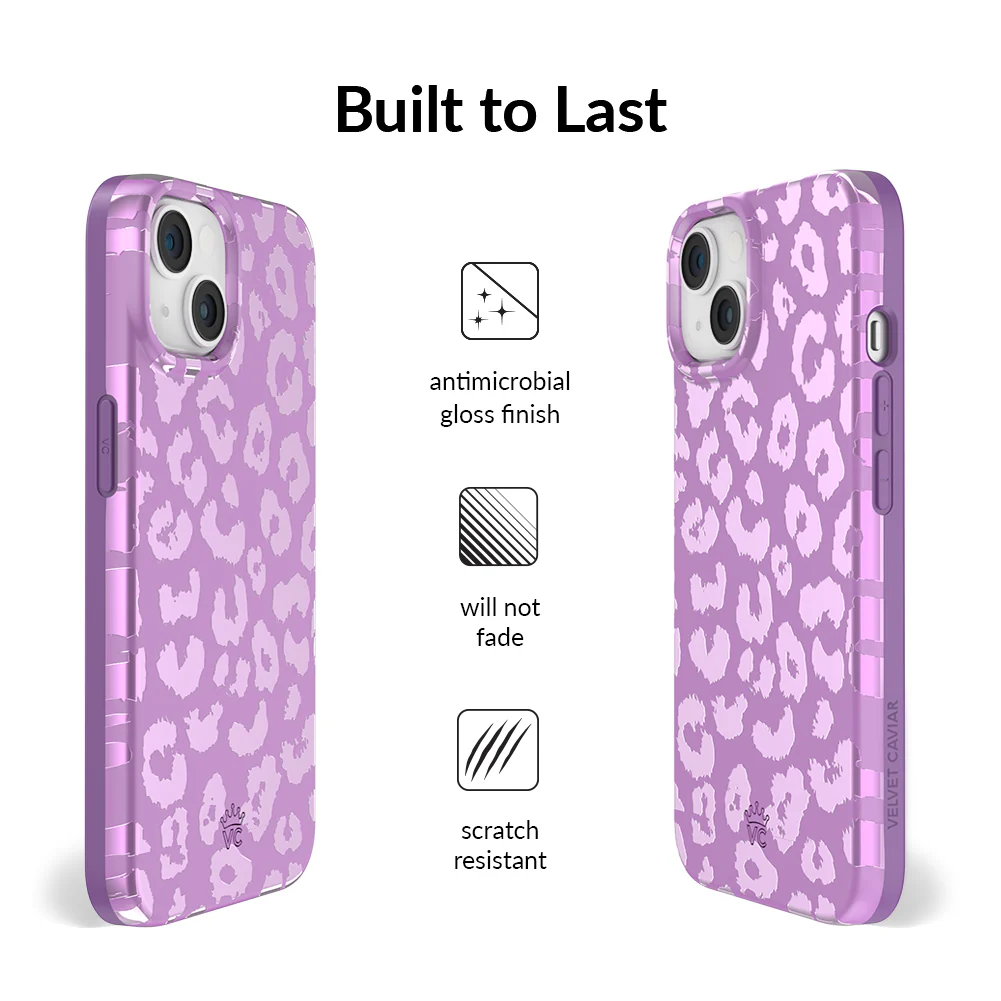 Amethyst Leopard iPhone Case - Image 17
