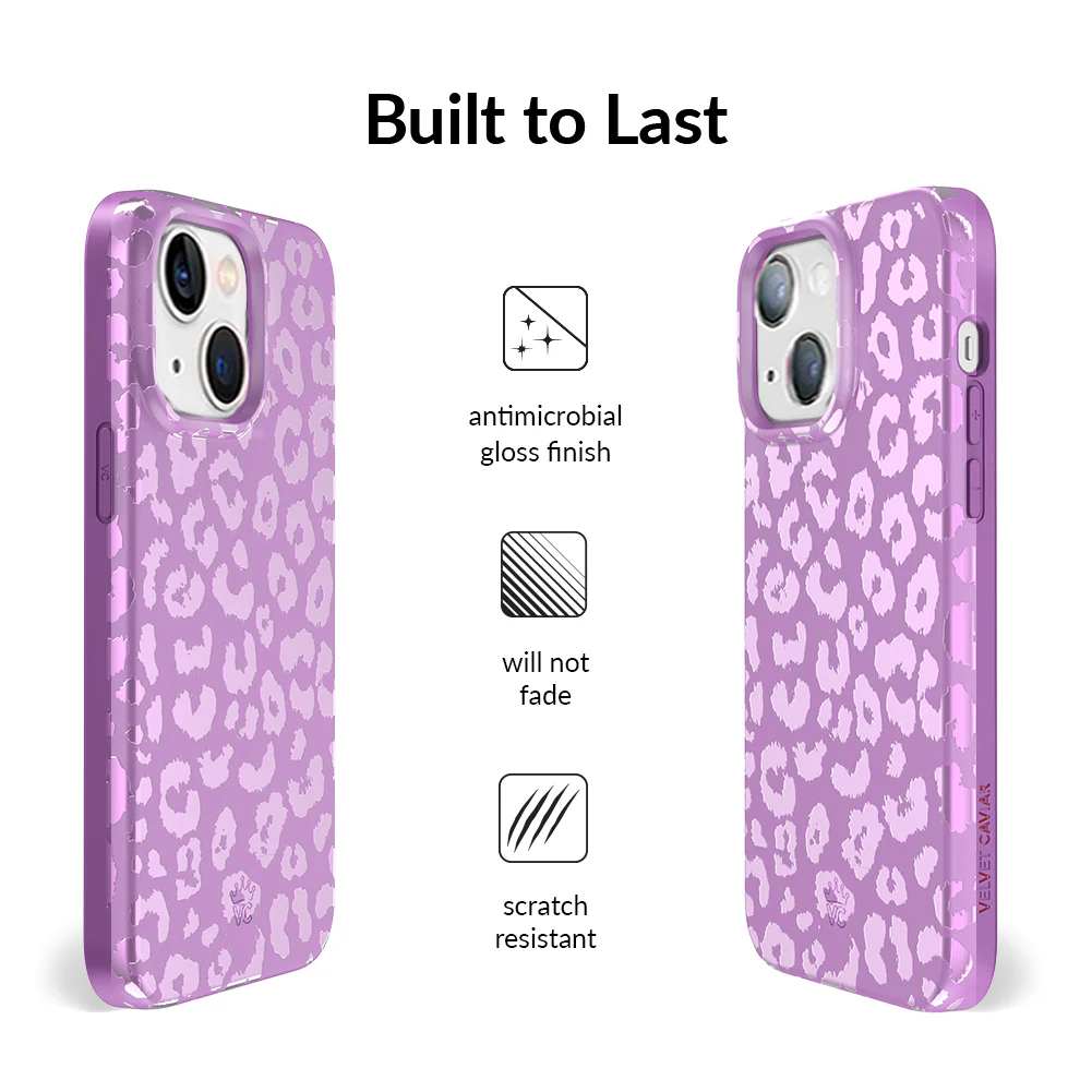 Amethyst Leopard iPhone Case - Image 29