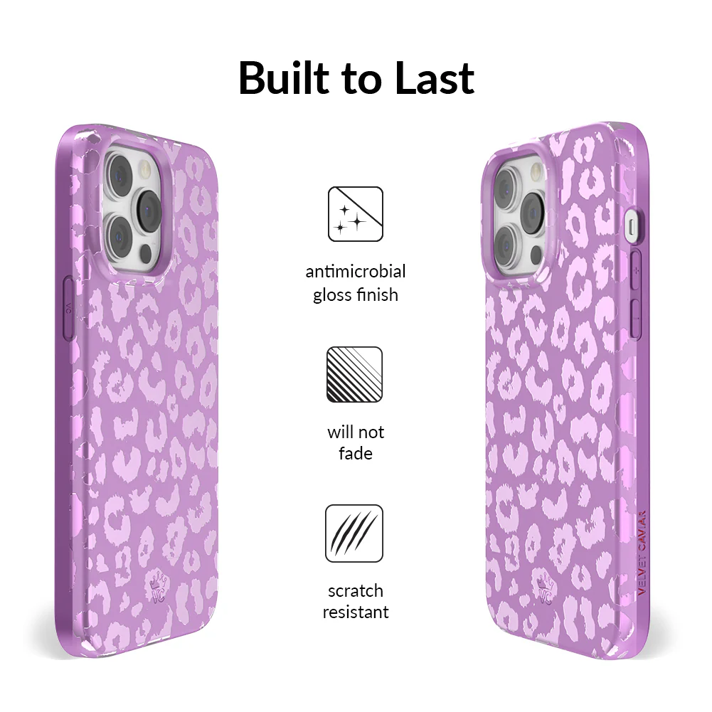 Amethyst Leopard iPhone Case - Image 71