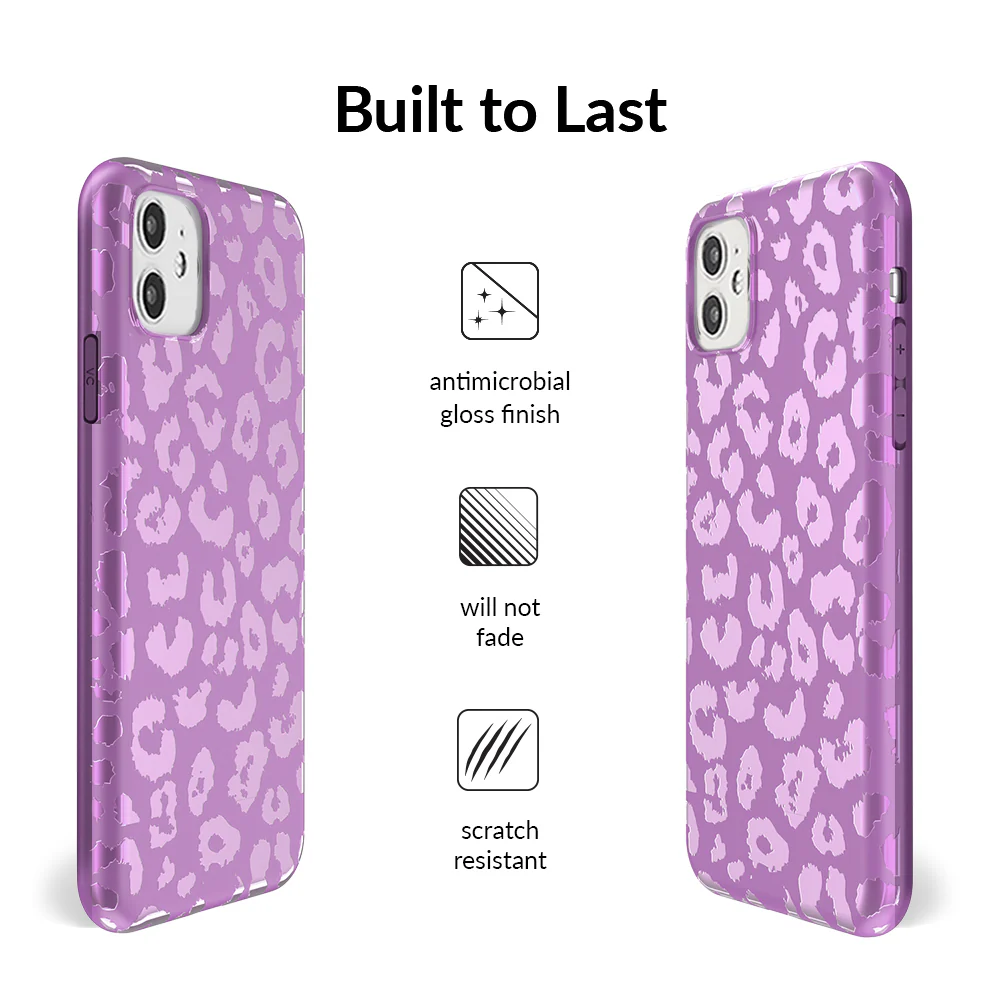 Amethyst Leopard iPhone Case - Image 77