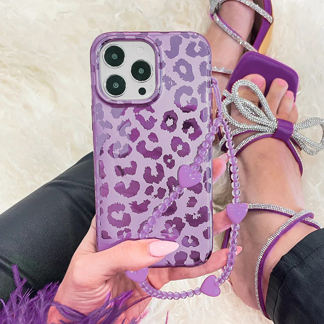 Amethyst Leopard iPhone Case - Image 8