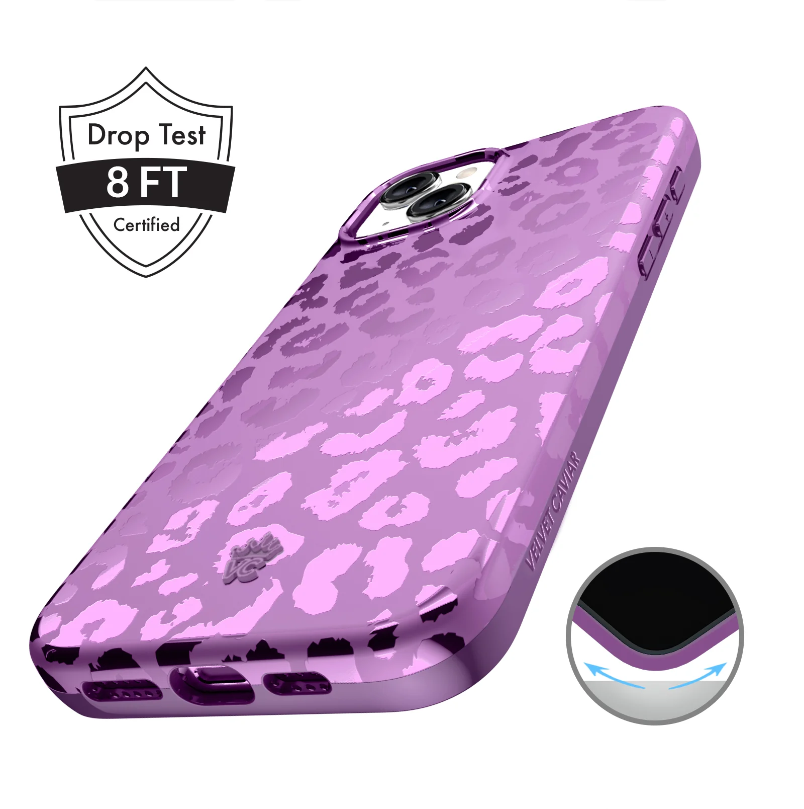 Amethyst Leopard iPhone Case - Image 95