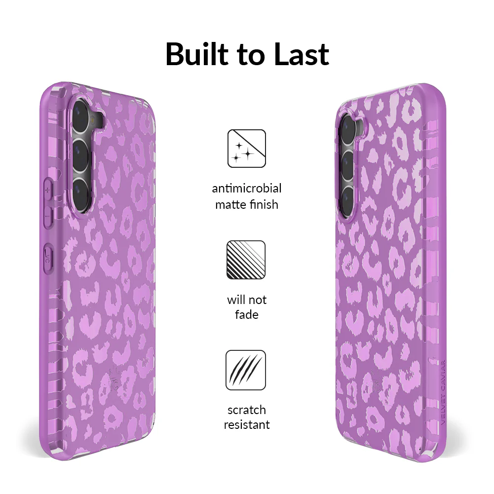 Amethyst Leopard Samsung Case - Image 47