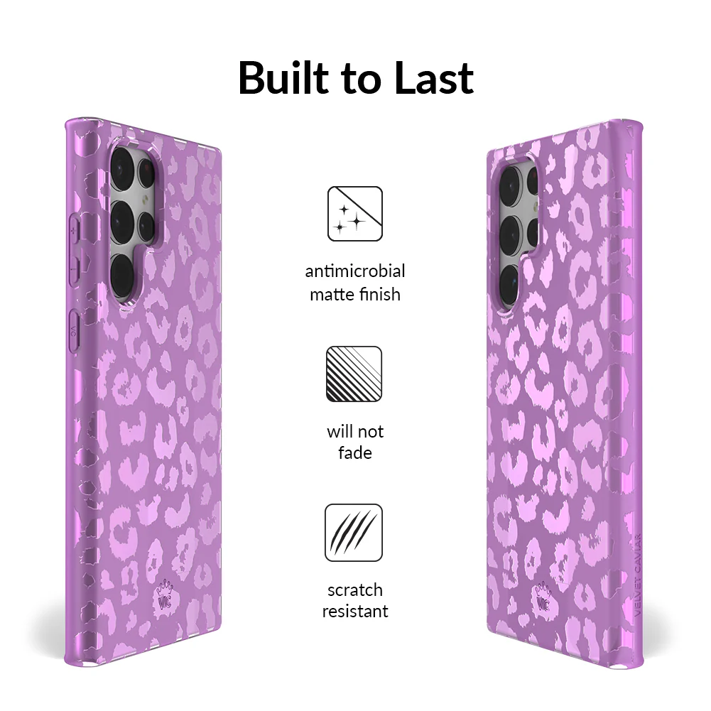 Amethyst Leopard Samsung Case - Image 53
