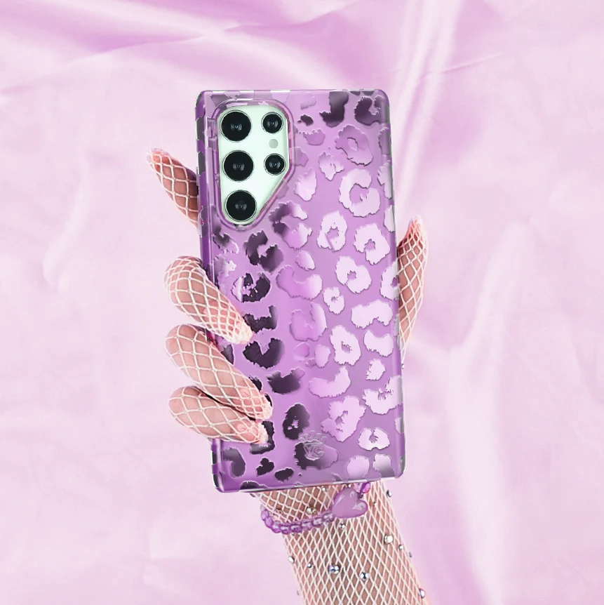 Amethyst Leopard Samsung Case - Image 56