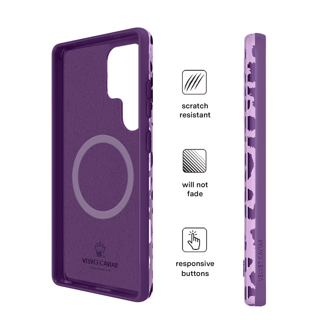 Amethyst Leopard Samsung Case - Image 60