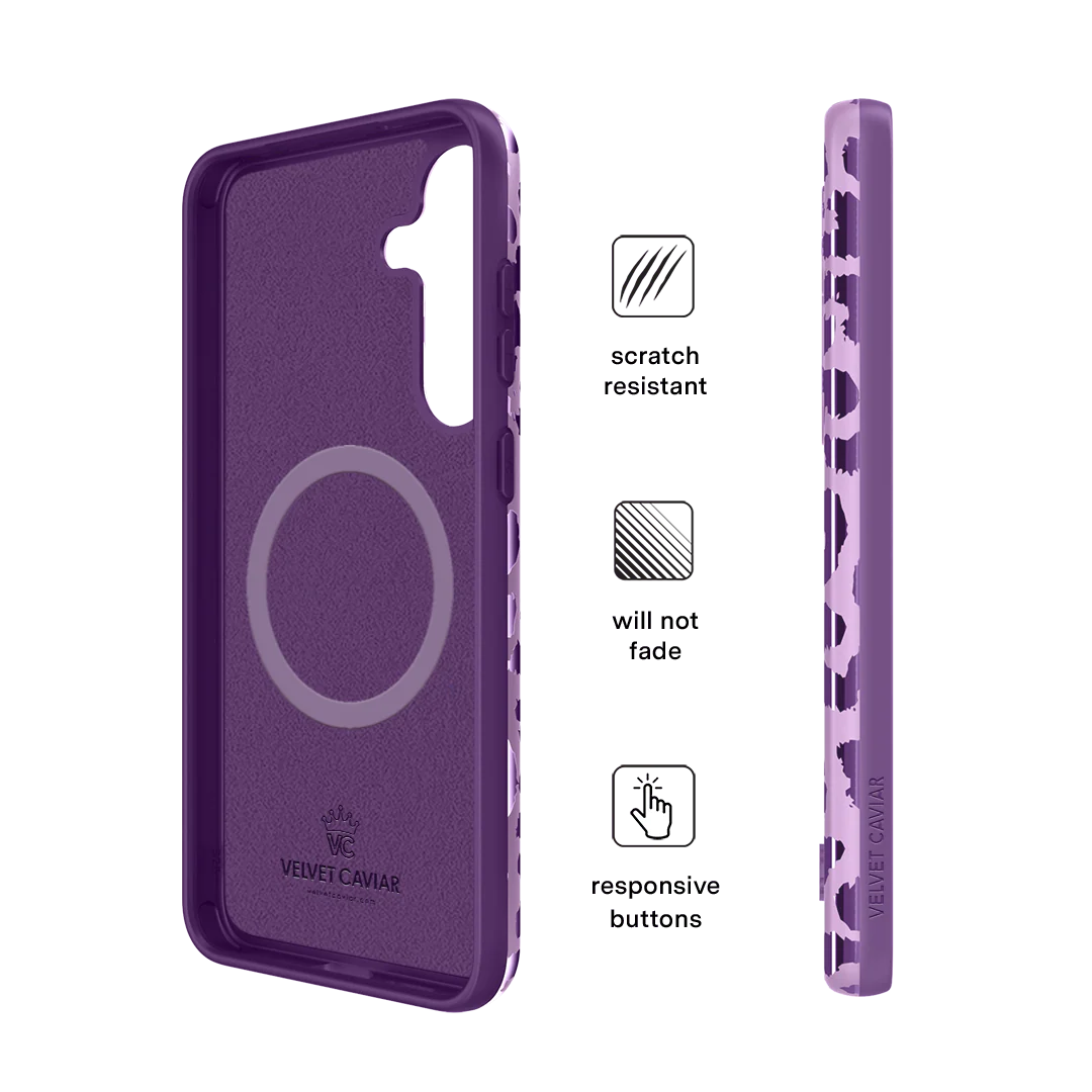 Amethyst Leopard Samsung Case - Image 66
