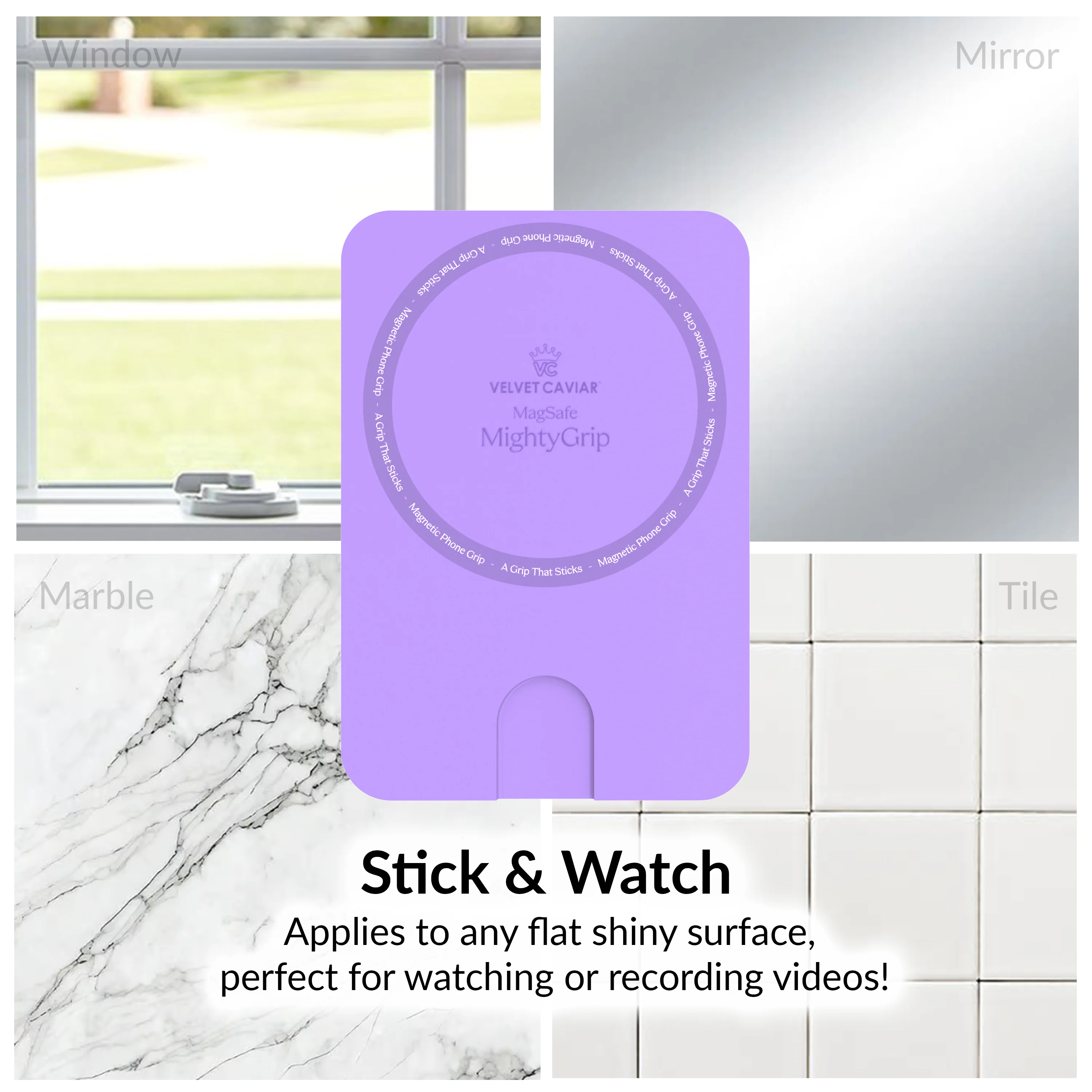 Purple MightyGrip MagSafe Mount - Image 5