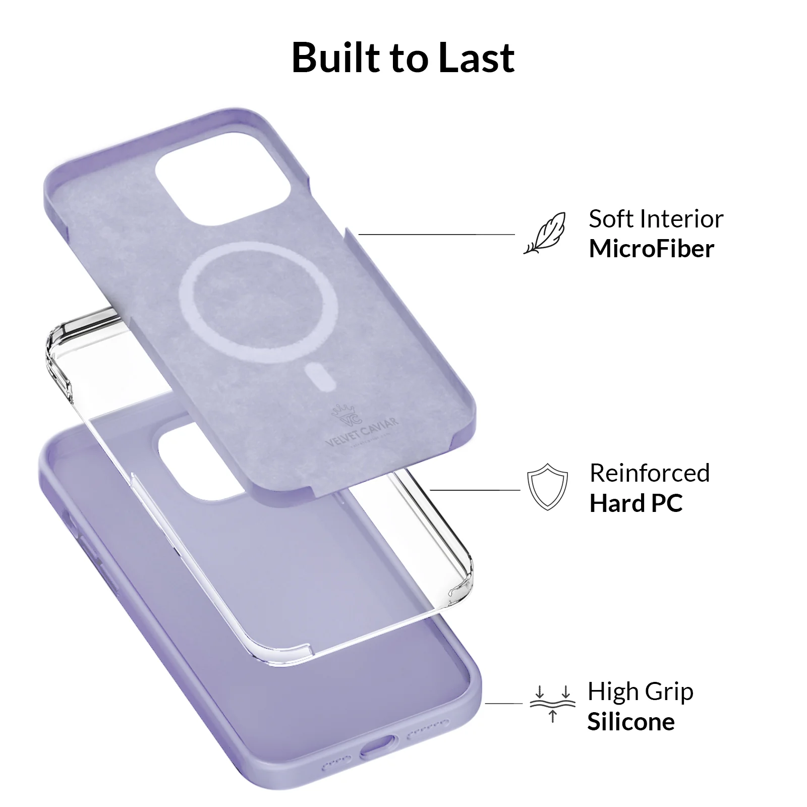 Purple Silicone iPhone Case - Image 88