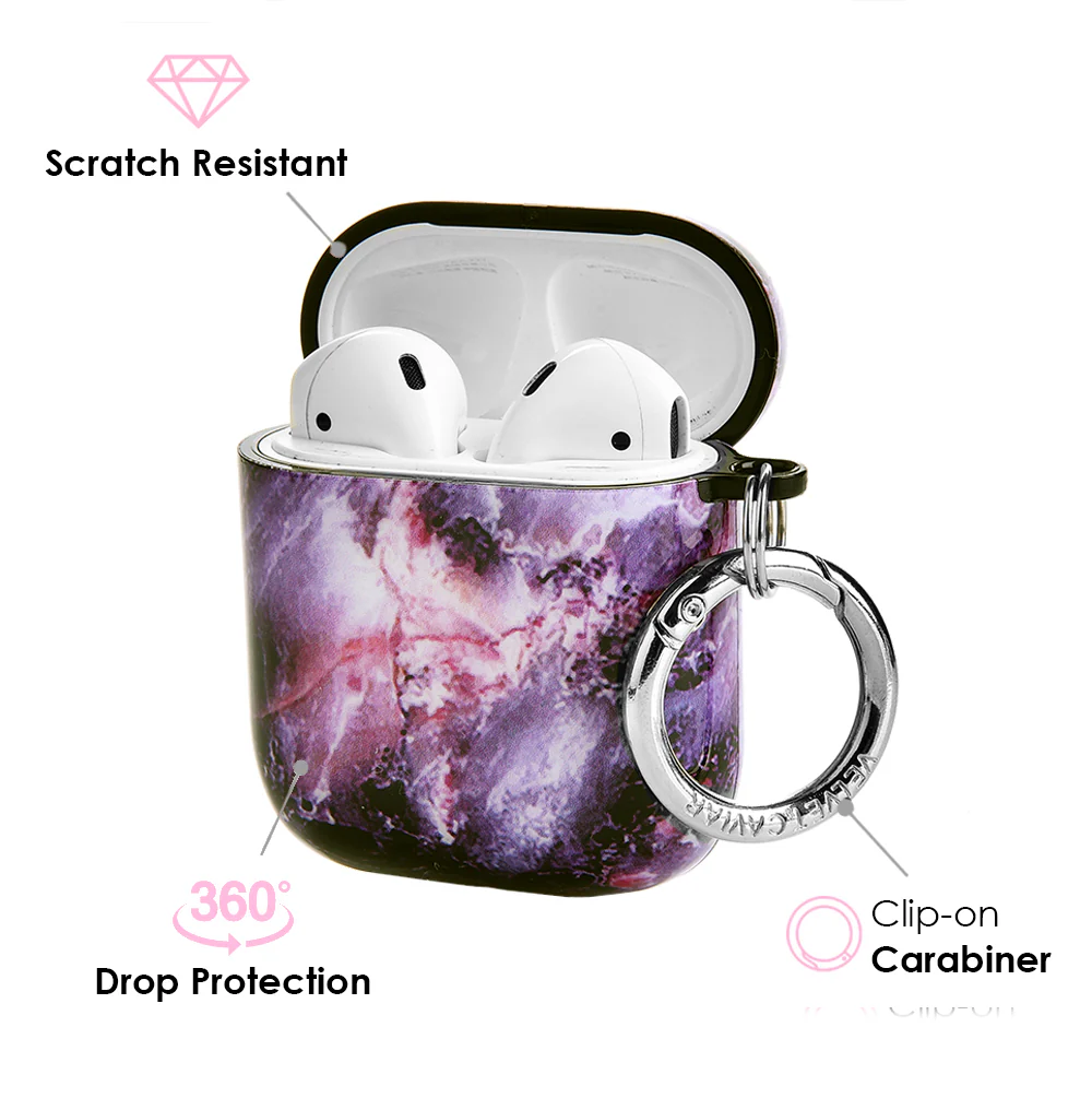 Purple Stone AirPods Case - Image 2