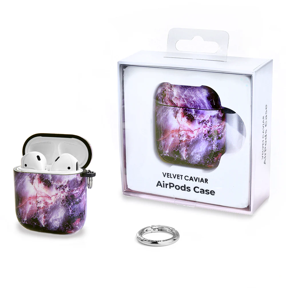 Purple Stone AirPods Case - Image 3