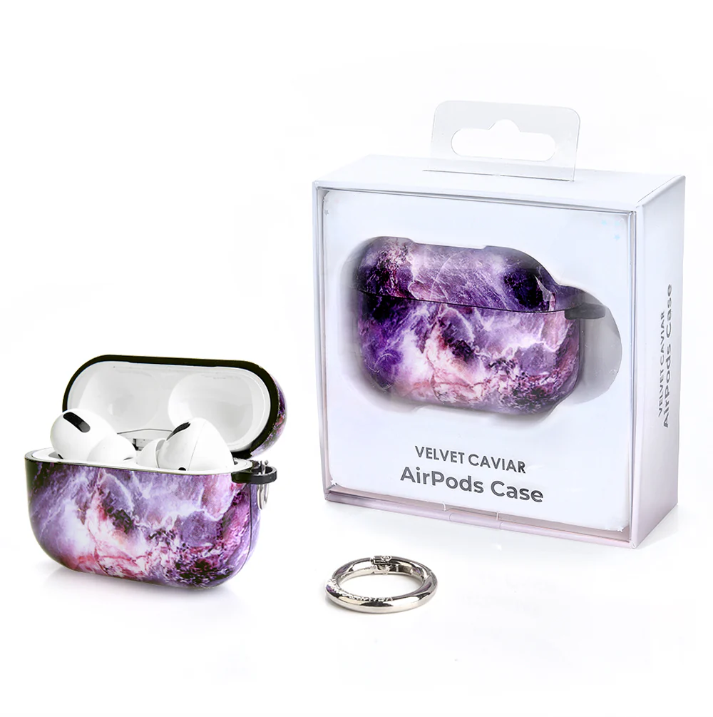 Purple Stone AirPods Case - Image 7