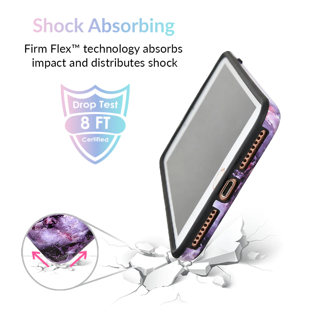Purple Stone Marble iPhone Case - Image 10
