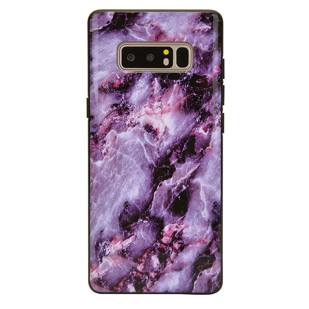 Purple Stone Marble Samsung Galaxy Case - Image 11