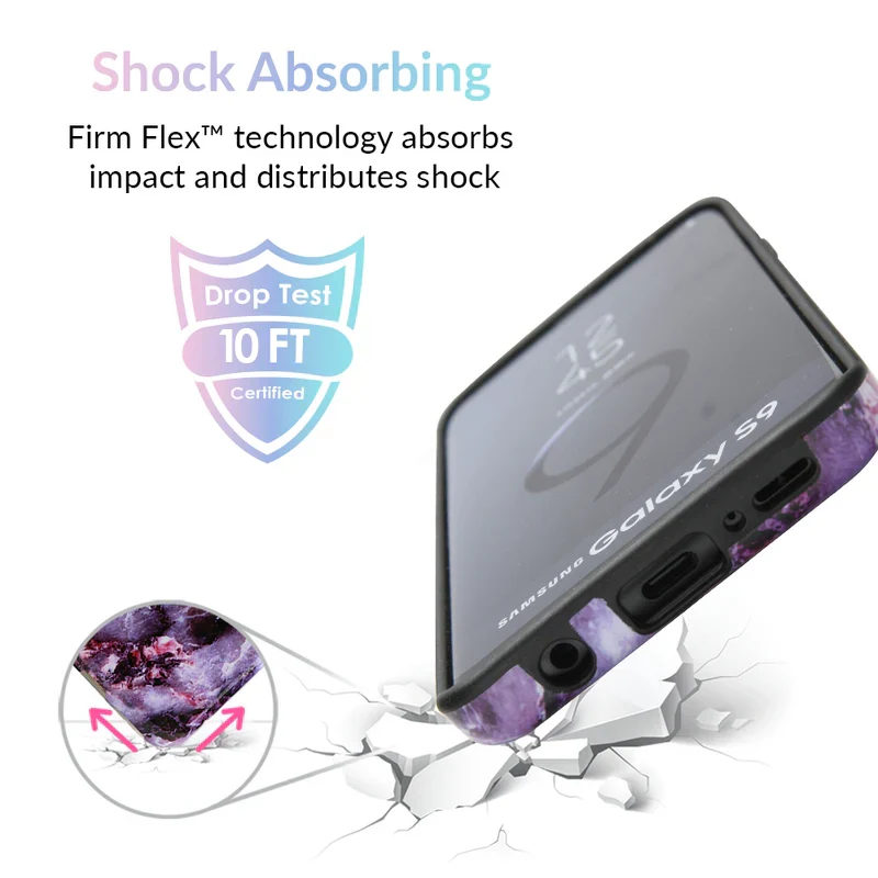 Purple Stone Marble Samsung Galaxy Case - Image 23