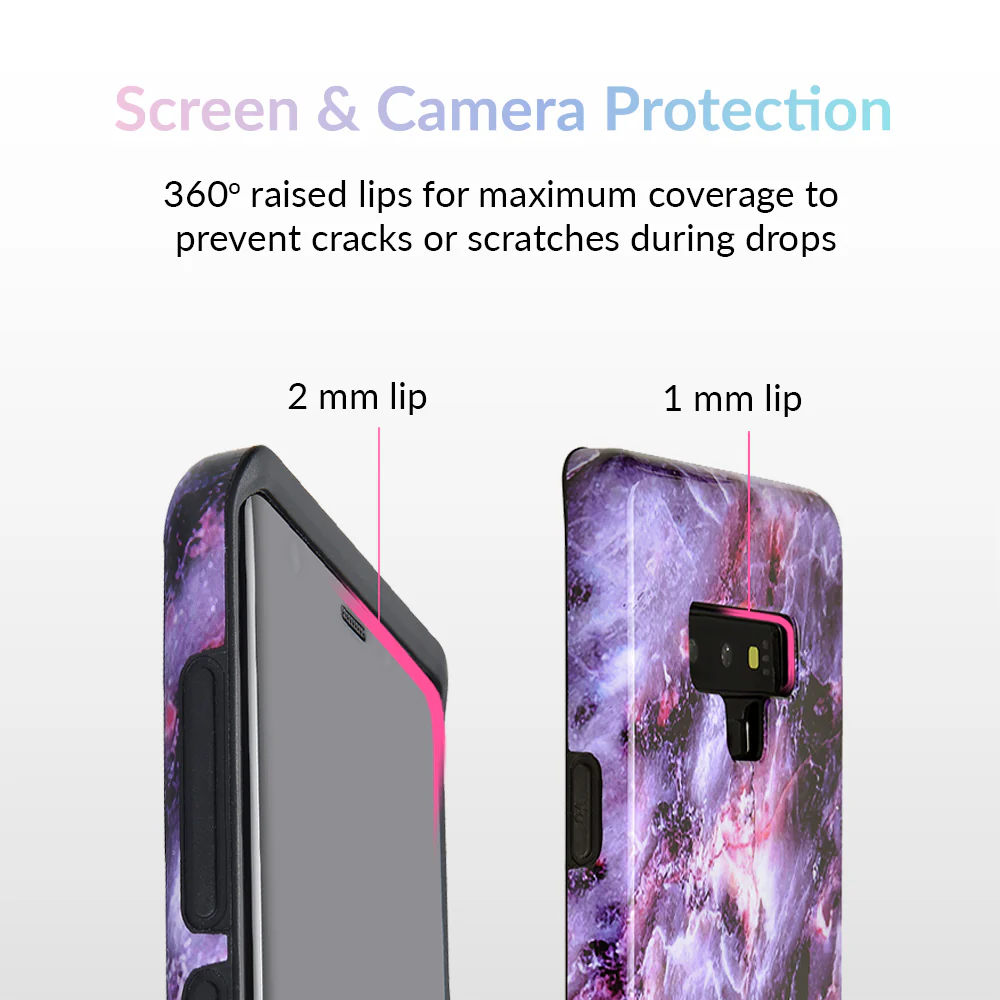 Purple Stone Marble Samsung Galaxy Case - Image 27