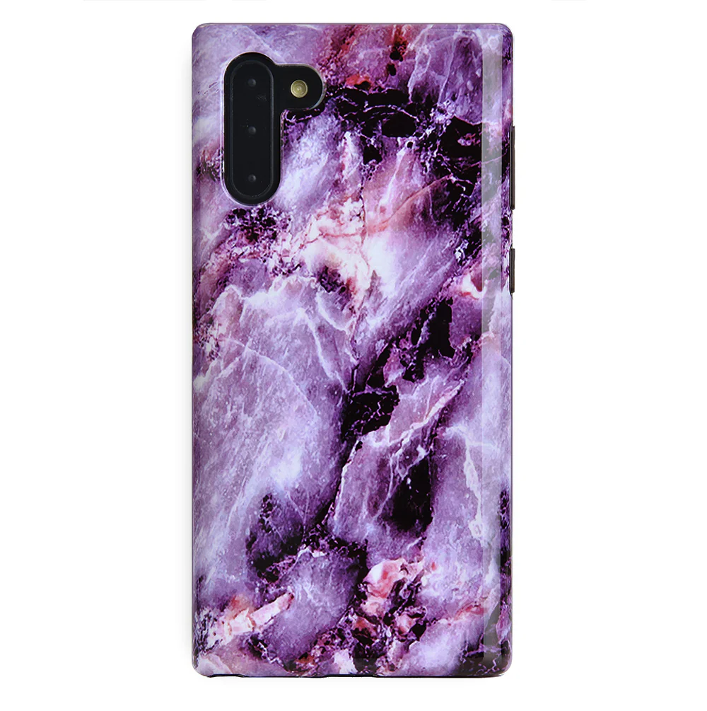 Purple Stone Marble Samsung Galaxy Case - Image 40