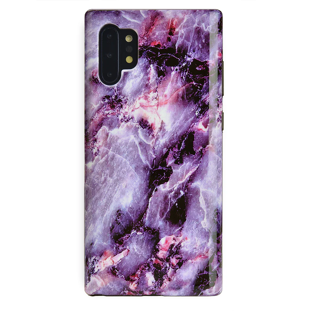 Purple Stone Marble Samsung Galaxy Case - Image 45
