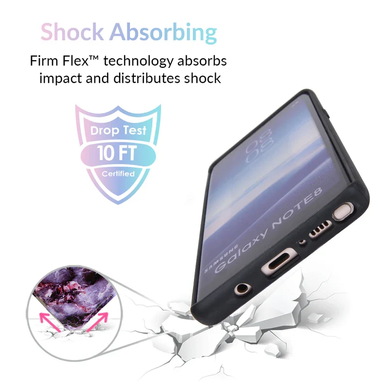 Purple Stone Marble Samsung Galaxy Case - Image 52