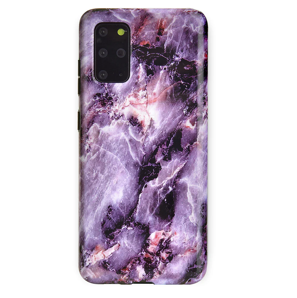 Purple Stone Marble Samsung Galaxy Case - Image 59