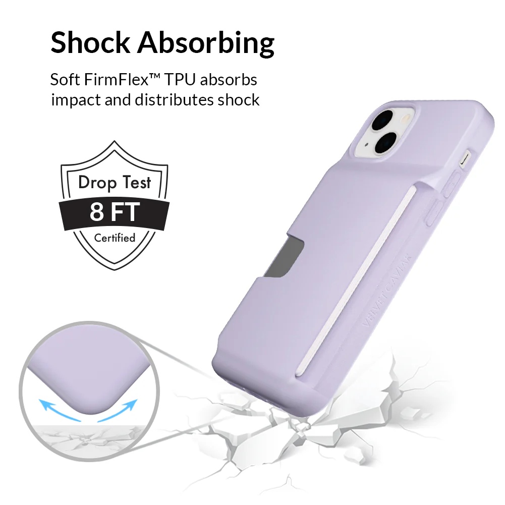 Light Purple iPhone Wallet Case - Image 110