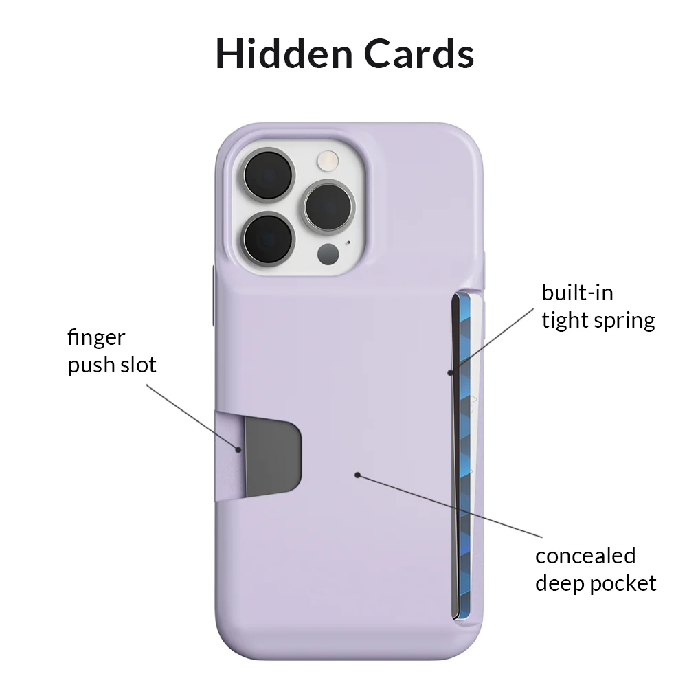 Light Purple iPhone Wallet Case - Image 124