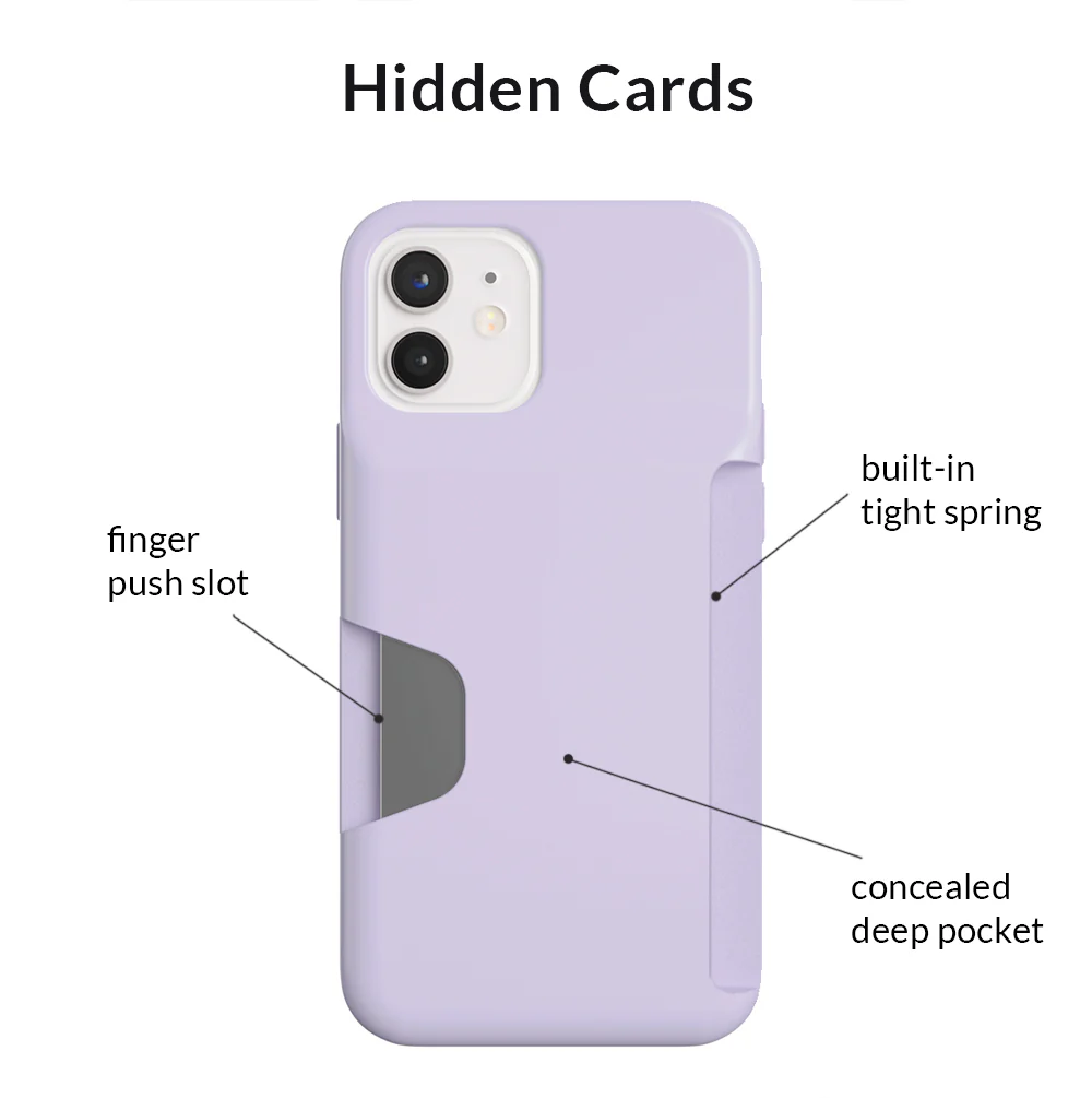 Light Purple iPhone Wallet Case - Image 20