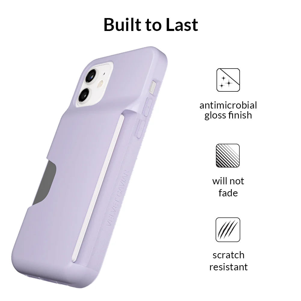 Light Purple iPhone Wallet Case - Image 24