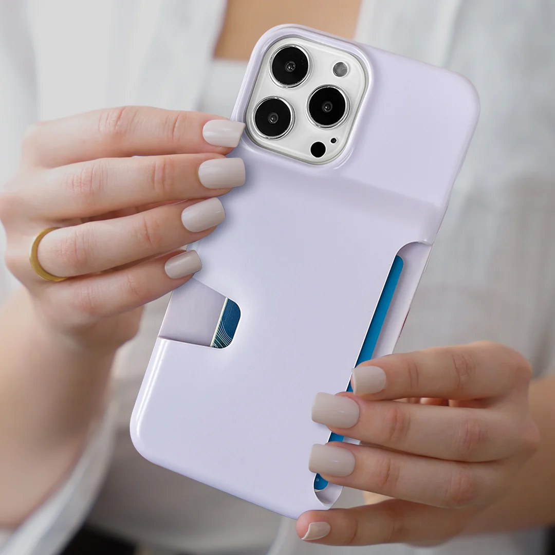 Light Purple iPhone Wallet Case - Image 26