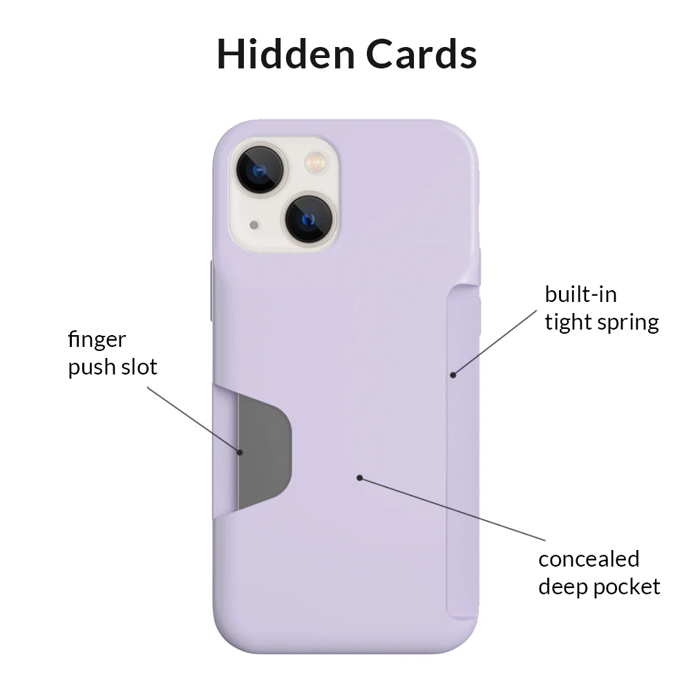 Light Purple iPhone Wallet Case - Image 28