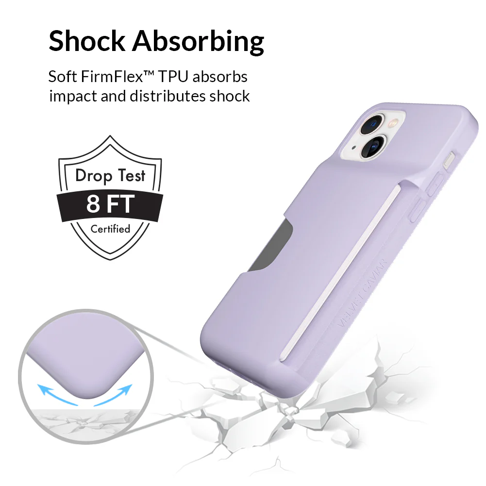 Light Purple iPhone Wallet Case - Image 30