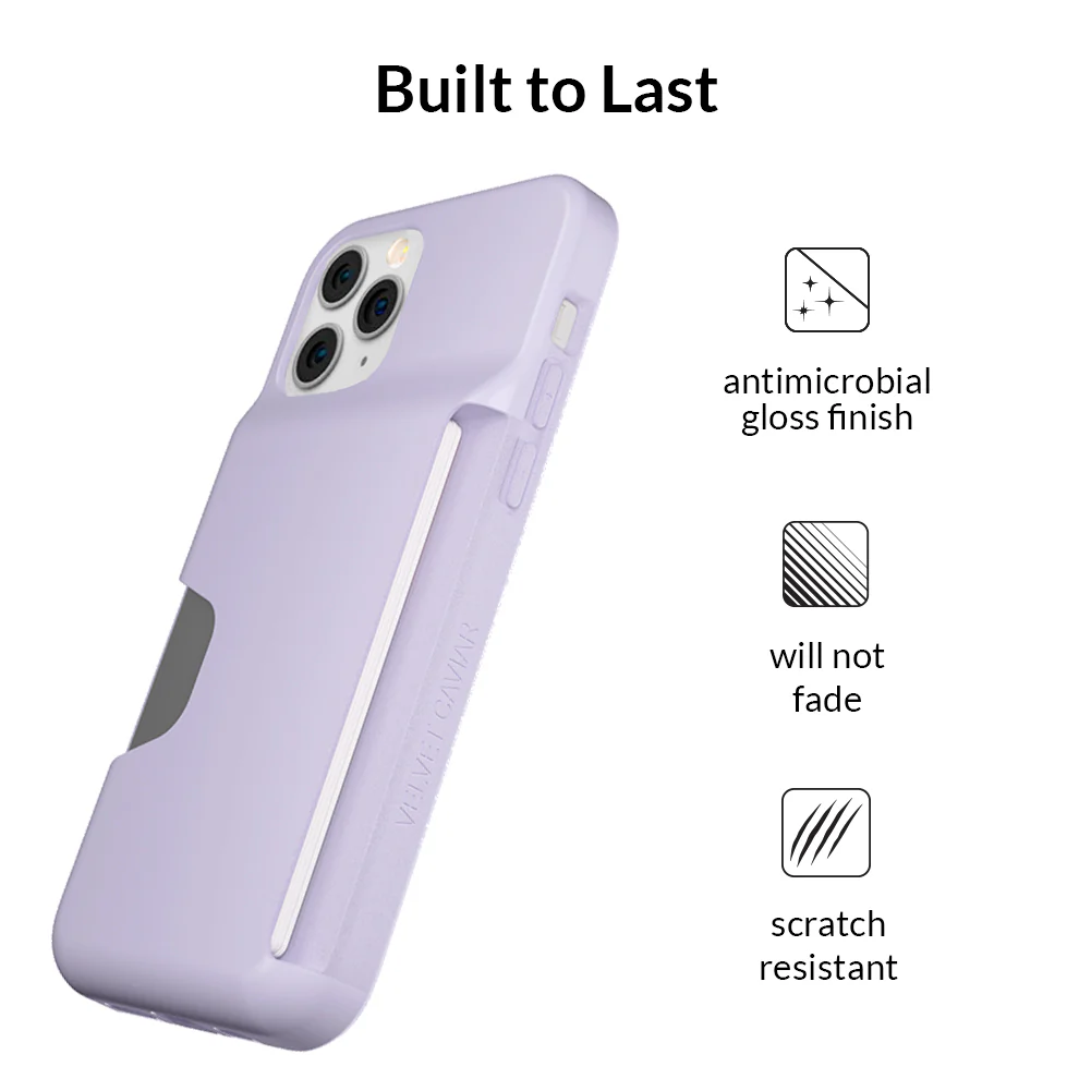 Light Purple iPhone Wallet Case - Image 48