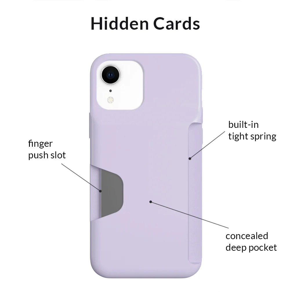 Light Purple iPhone Wallet Case - Image 68