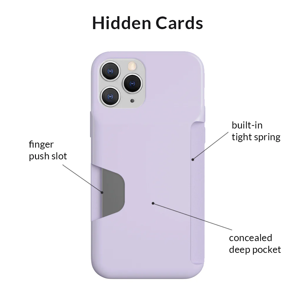 Light Purple iPhone Wallet Case - Image 92