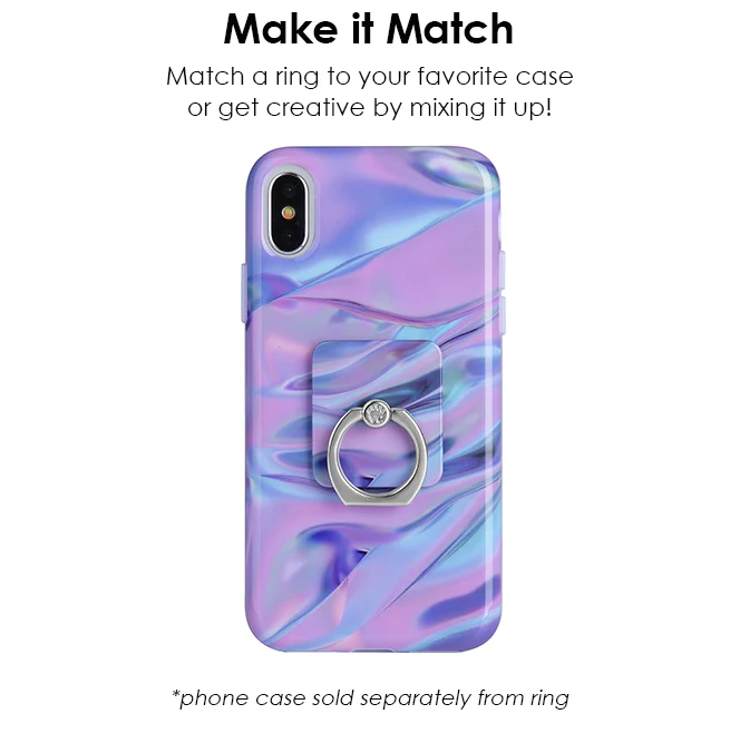 Purple Waves Phone Ring - Image 2
