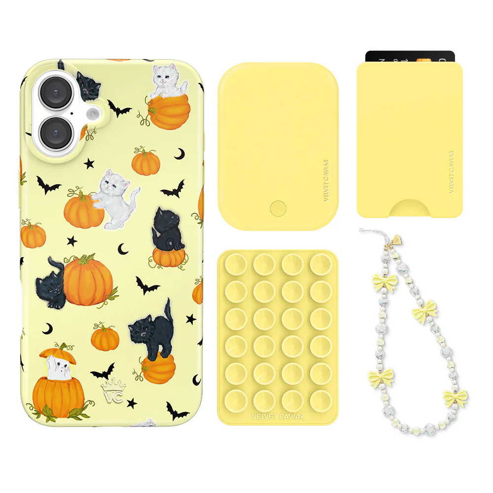 Purrfect Pumpkins iPhone Bundle Set - Wallet - Image 17