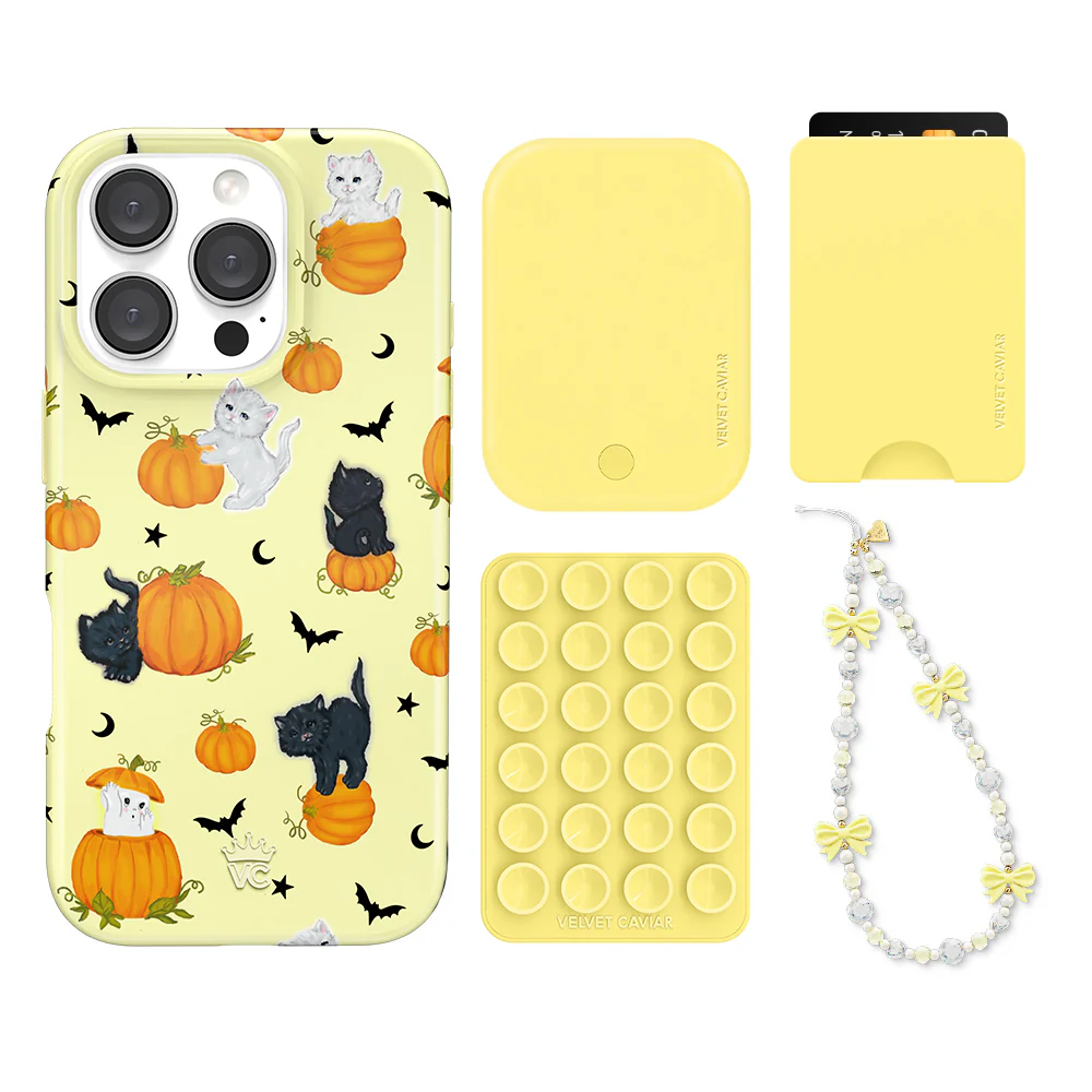 Purrfect Pumpkins iPhone Bundle Set - Wallet - Image 19