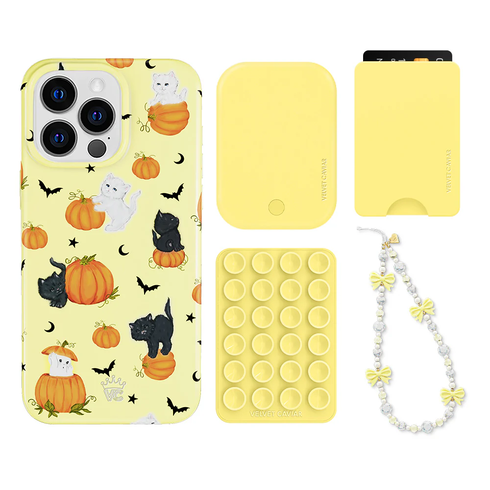 Purrfect Pumpkins iPhone Bundle Set - Wallet - Image 2