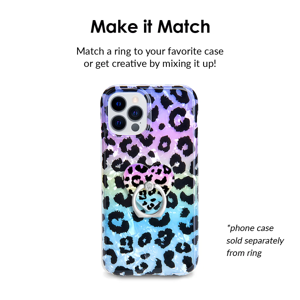Rainbow Leopard Phone Ring - Image 3