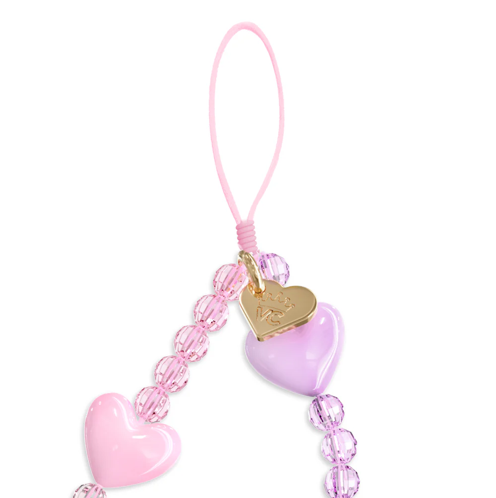 Rainbow Heart Phone Charm - Image 4